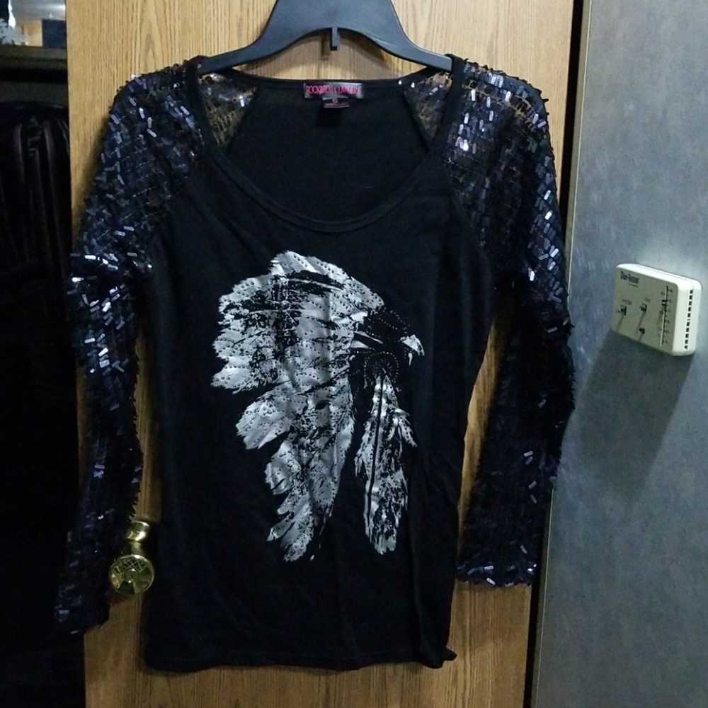 Western Rock&Roll Cowgirl shirt